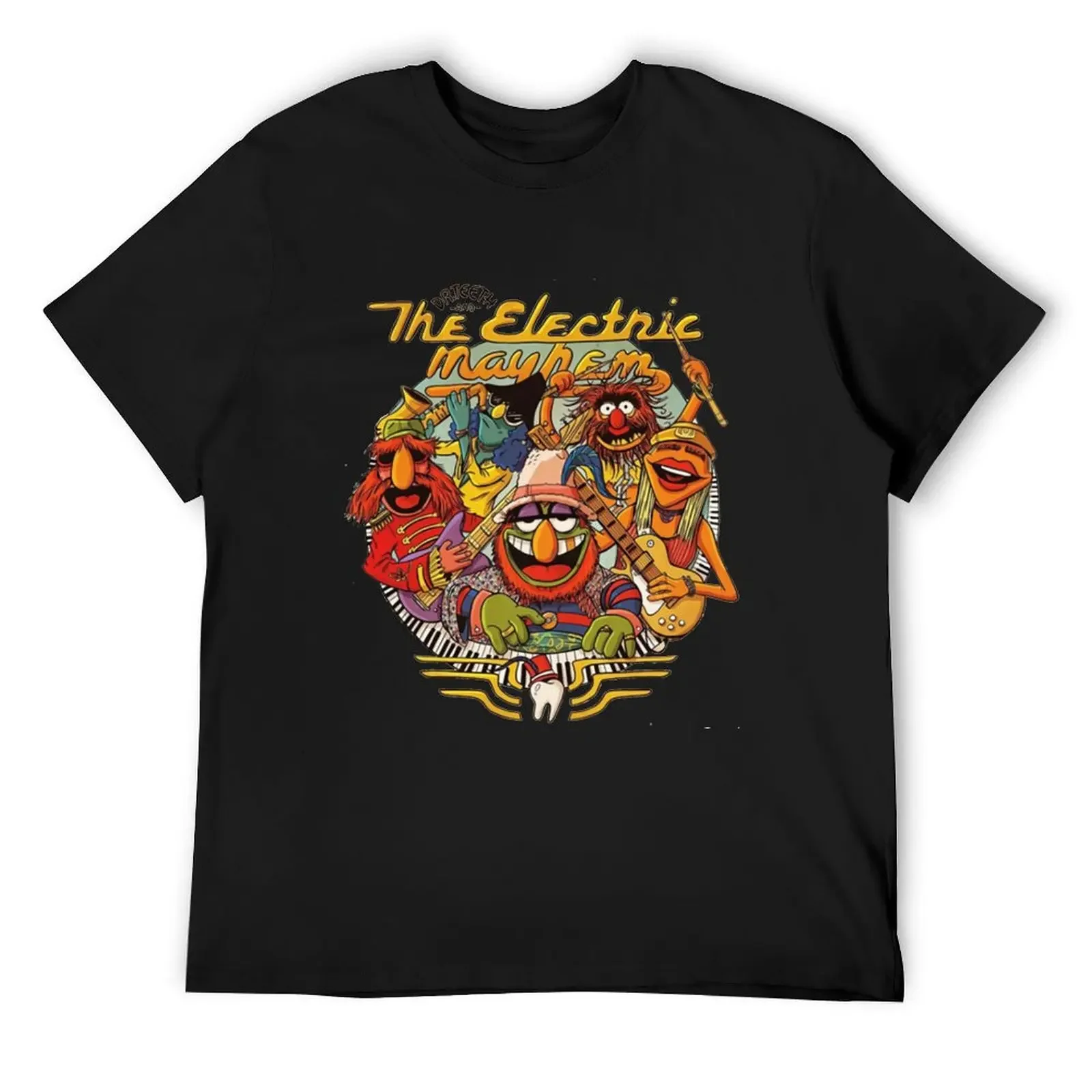 

dr teeth and the electric mayhem shirt T-Shirt sports fans vintage graphic tee customizeds mens shirts graphic tee