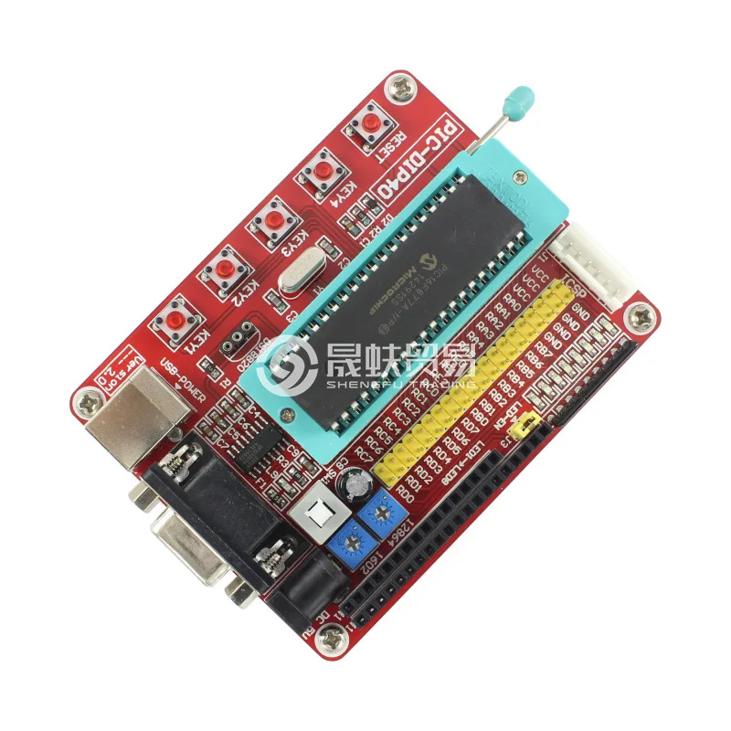 PIC16F877ACore Development Board PICSmall System Programming Learning Brassboard SendUSBLine+Information