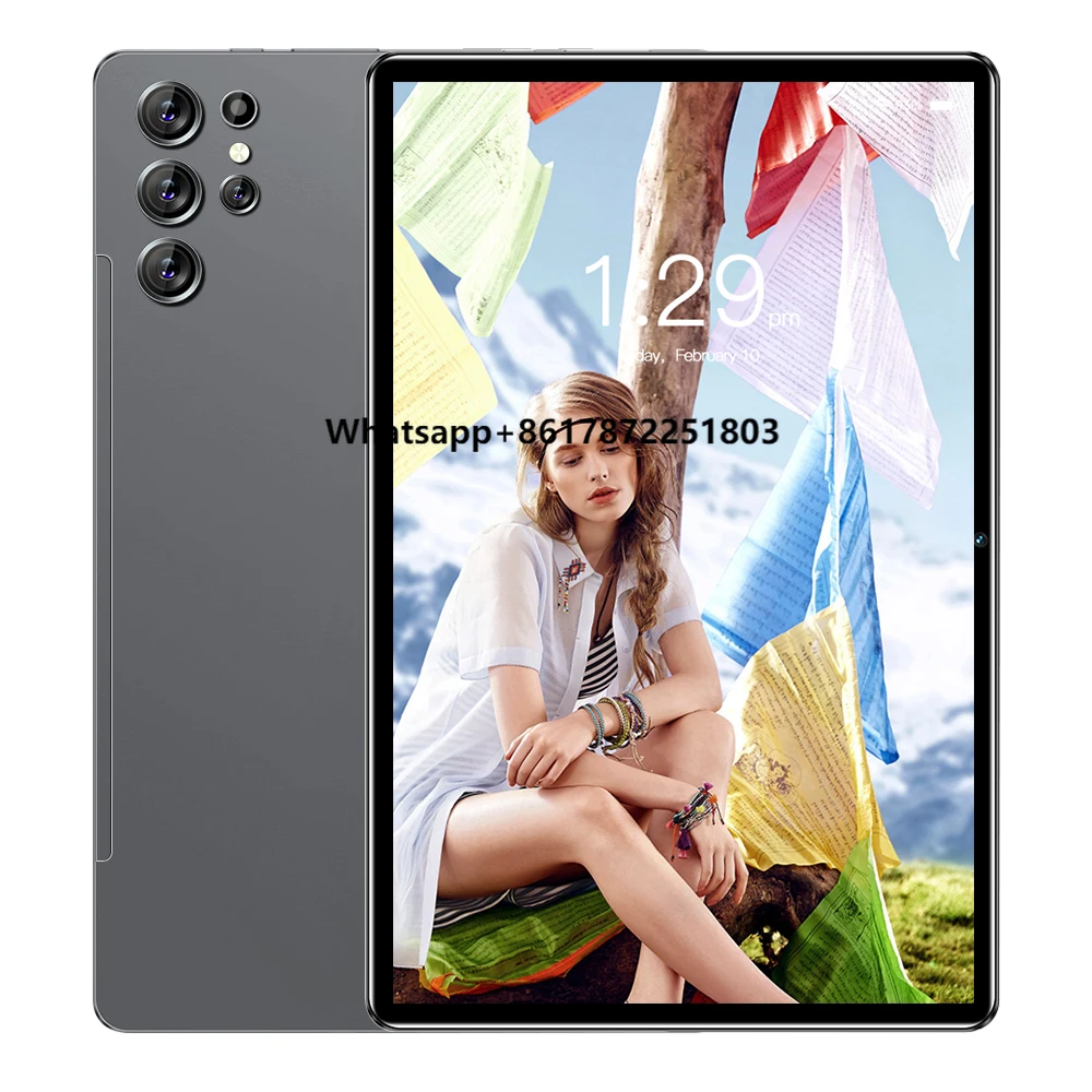 Gaming Tablet Android 13.0 Tab Ultra 13.0 Inch HD+ Display Touch Display Screen 6GB+1TB Large Memory WIFI Tablets PC