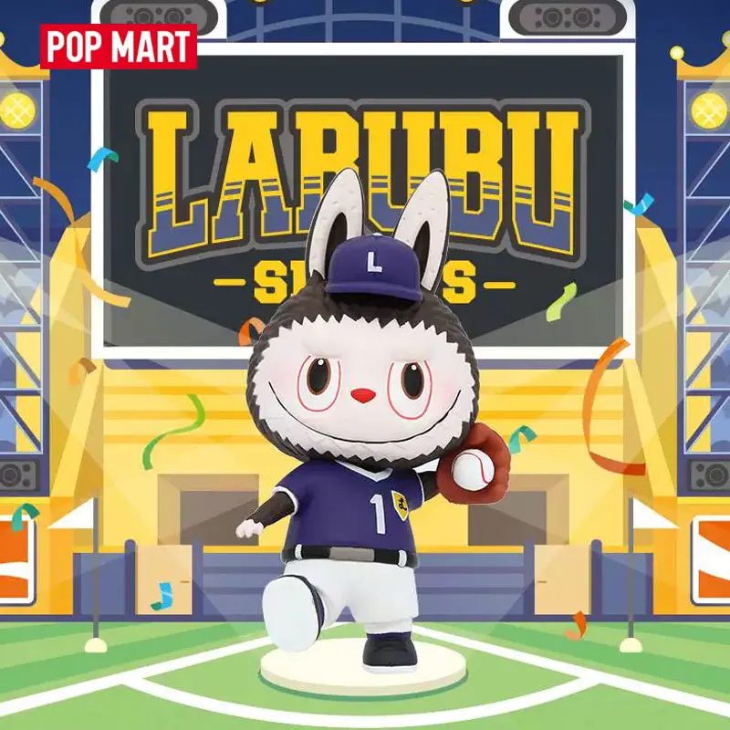 POP MART Labubu Sports Series Blind Random Box Toys Kawaii Anime Action Figure Caixa Caja Surprise Mystery Box Dolls Girls Gift