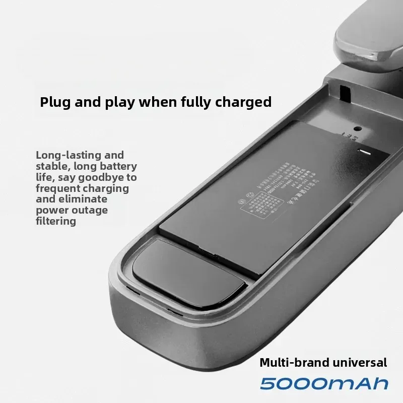 SP-NO.3 5000mAh 7.4V Fingerprint Password Lock for Anti‑theft Smart Electronic Door Lock Li‑ion Batteries C+C-P-P+ with TYPE-C