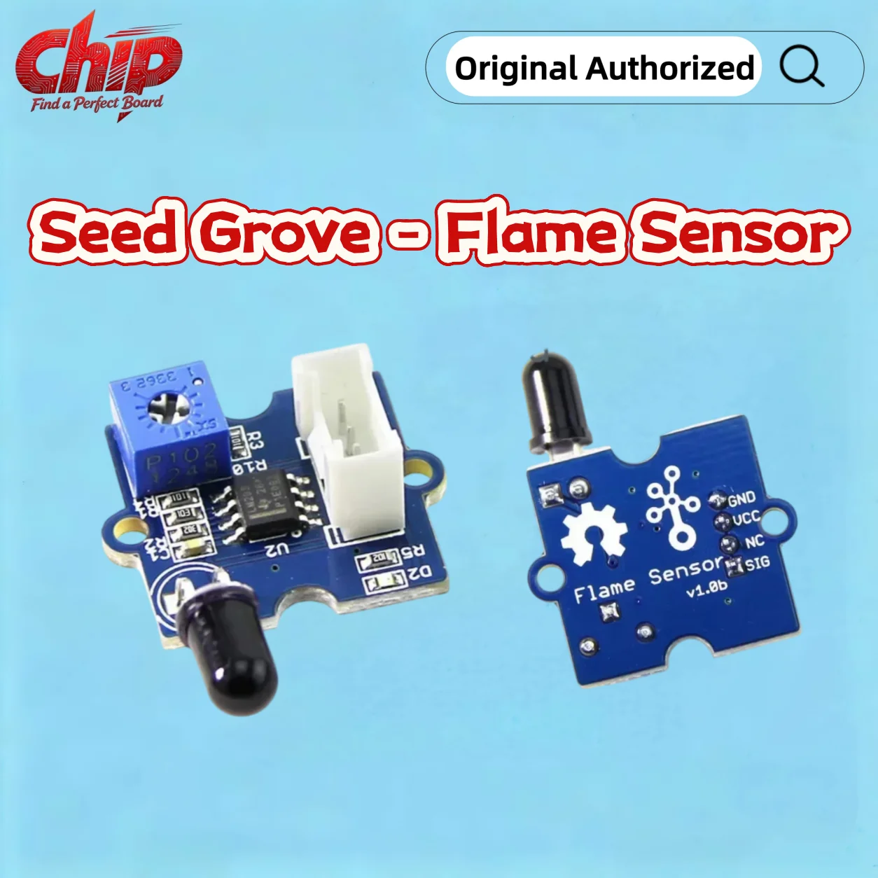 Seed Grove - Flame Sensor Flame Sensor Module Fire Detection Module  Winder Development Board New