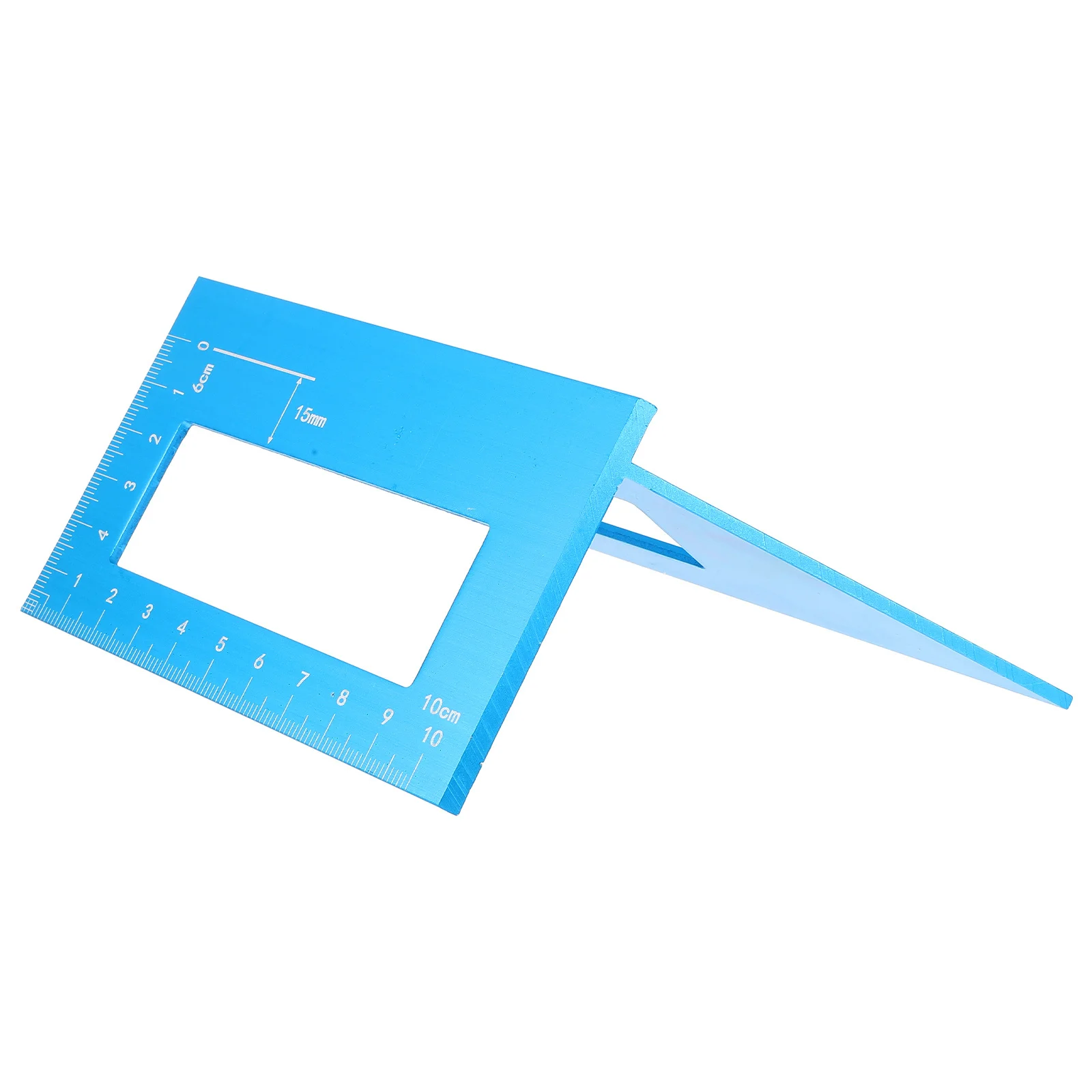 

Aluminum Alloy Multi-Angle Measuring Ruler T-Shape Right Angle Ruler 45 90 Degree Square Tool for Woodworking Carpentry Use