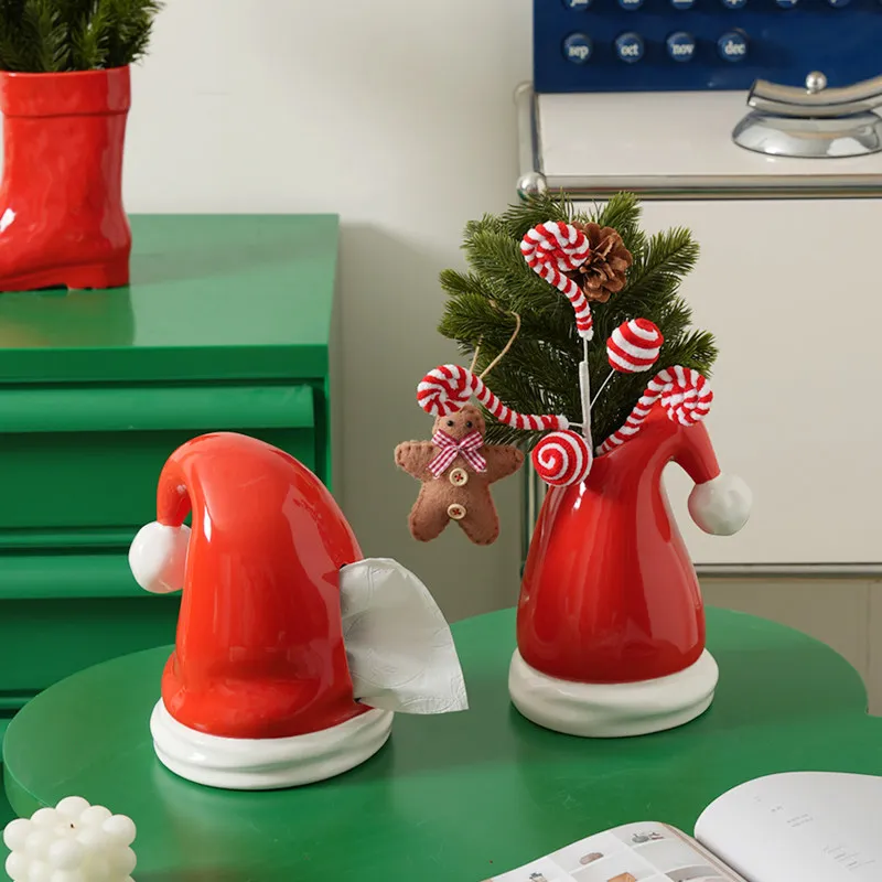 jarron-decorativo-de-ceramica-con-forma-de-gorro-navideno-adorno-para-sala-de-estar-mesa-de-comedor-contenedor-para-arreglos-florales-caja-para-papel-higienico