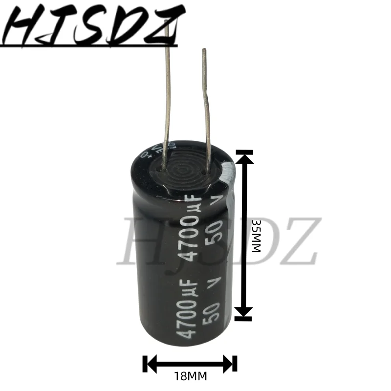 10 unids/lote 50v4700uf 4700uf50v 18*35 50v 4700uf 18x35 condensador electrolítico