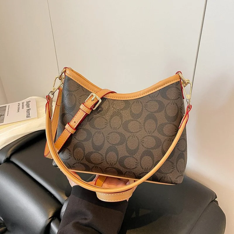 

High-End Women's Tote Bag Crafted From Leather Featuring Trendy Commuter Design And Famous Designer Look​