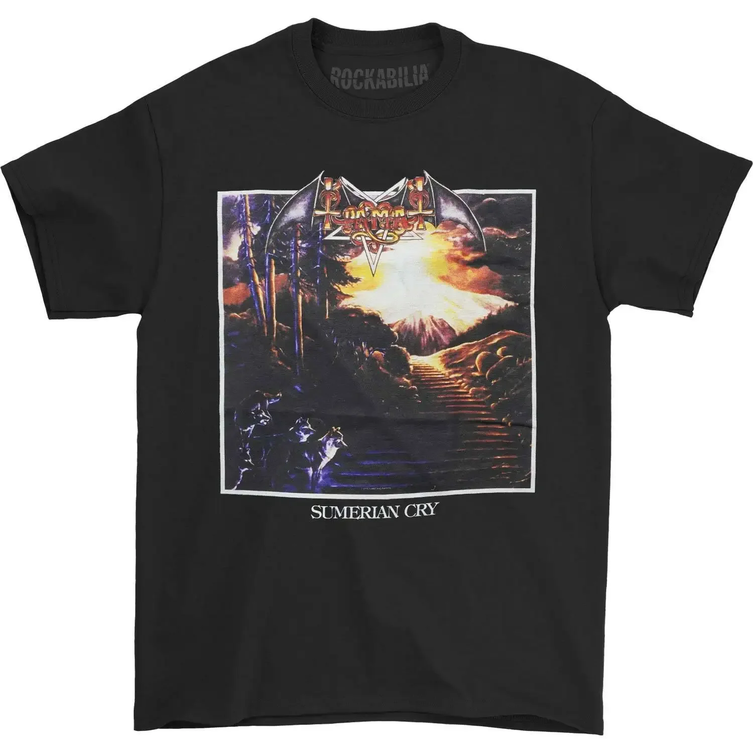 Men'S Tiamat Sumerian Cry T Shirt Small Black