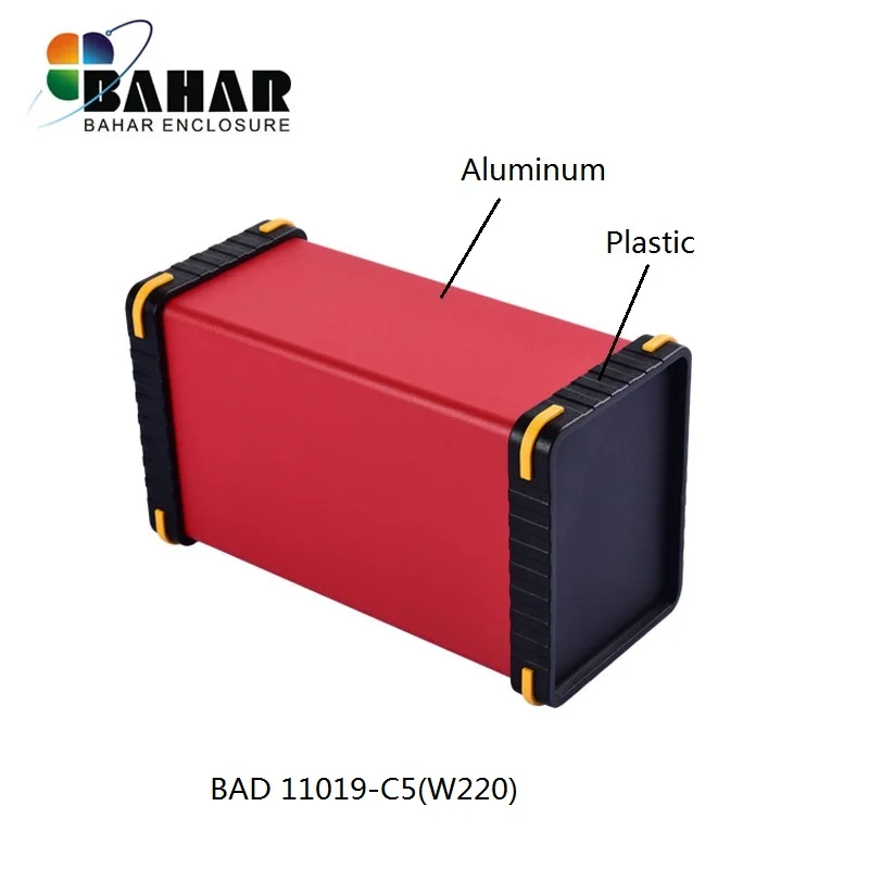 BAD 11019 Bahar Aluminum Case Wire Junction Box Instrument Shell Battery Enclosure