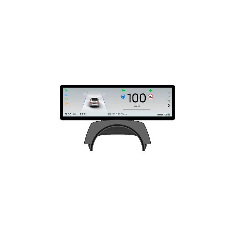 

Factory Supply 8.8" Heads up Display Screen LCD IPS HD Multifunction Speedometer Instrument Cluster Display for Tesla Model 3/Y