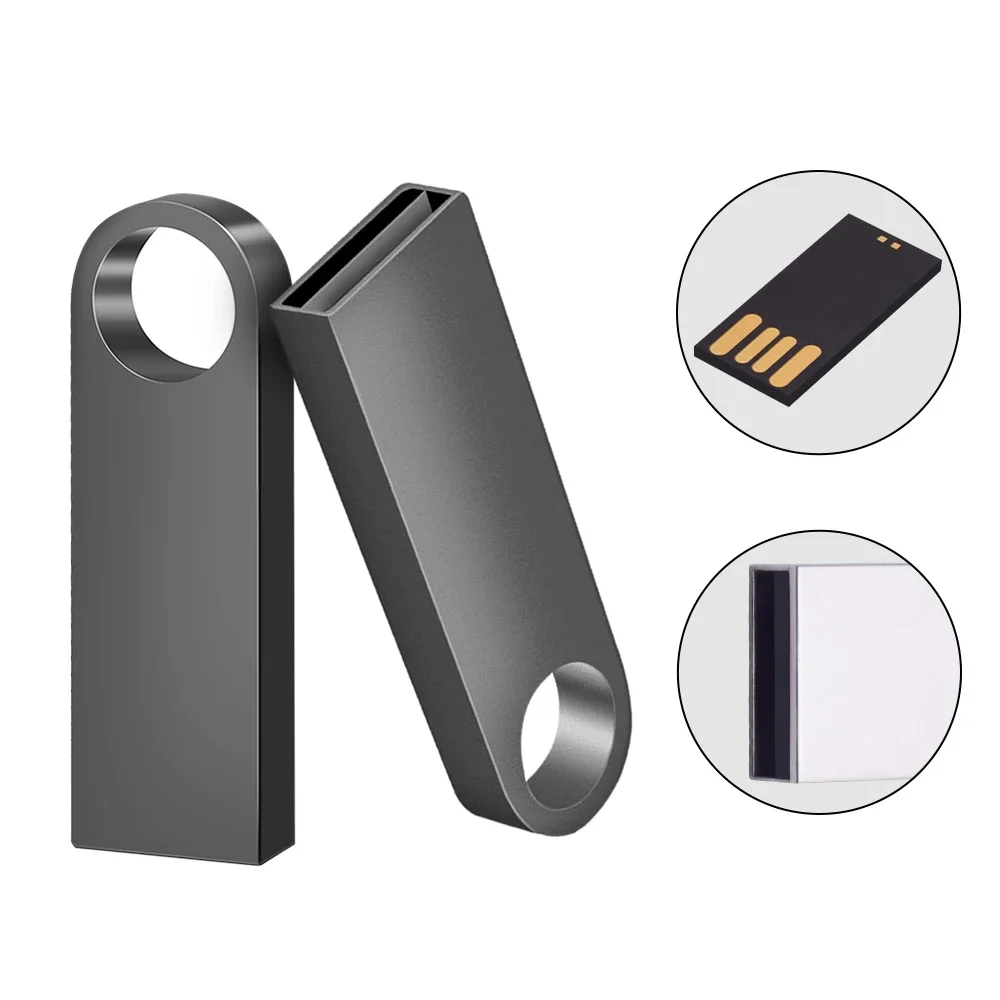 100% original metal USB flash disk флешка Usb 2.0 4GB 16GB 32GB 64GB high speed metal mini U disk pen drive 128GB memory stick