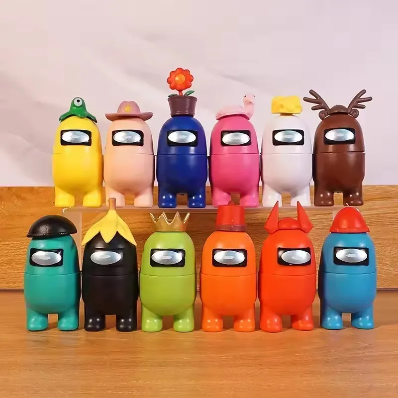 

Новинка, 7/10/12 шт., модель из ПВХ, игра Amonguse, экшн-фигурки, украшение для рабочего стола, куклы, коллекционные игрушки для детей, подарки на день рождения