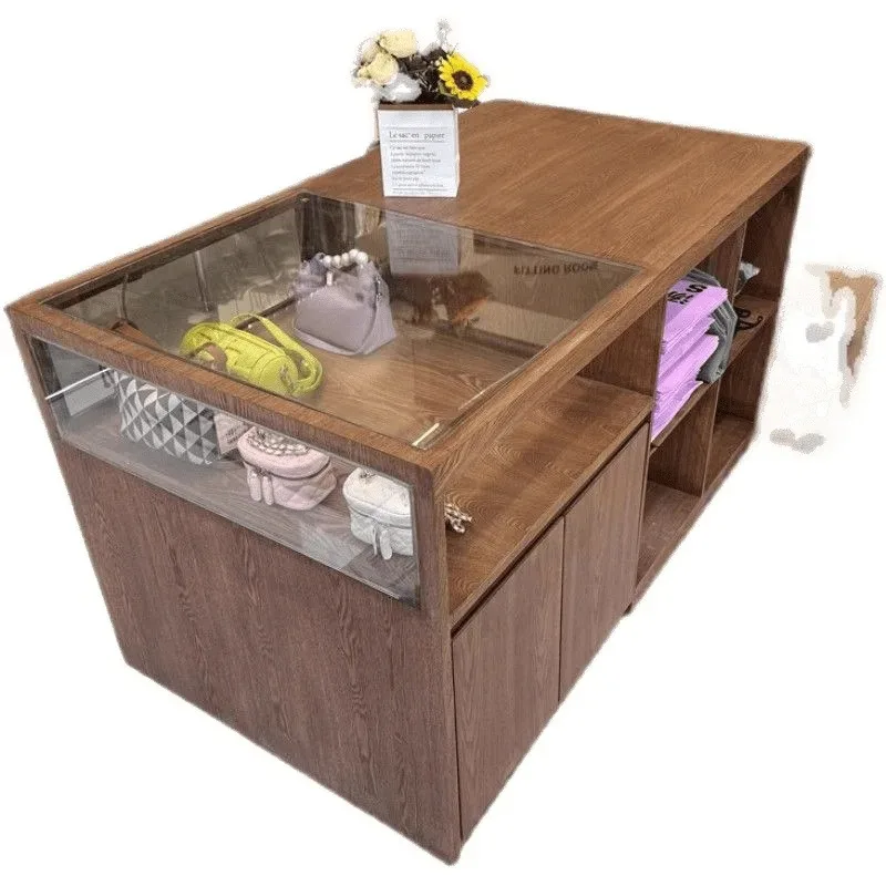 

Clothing Store Nakajima Table Display Table Side Cabinet Locker Paint Decorative Cabinet Ornament Booth Display Table