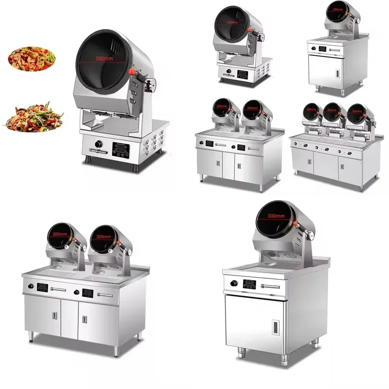 for Restaurant Automatic Electric Fried Rice Wok Intelligent Cooking Robot Commercial Gas Cooking Machine