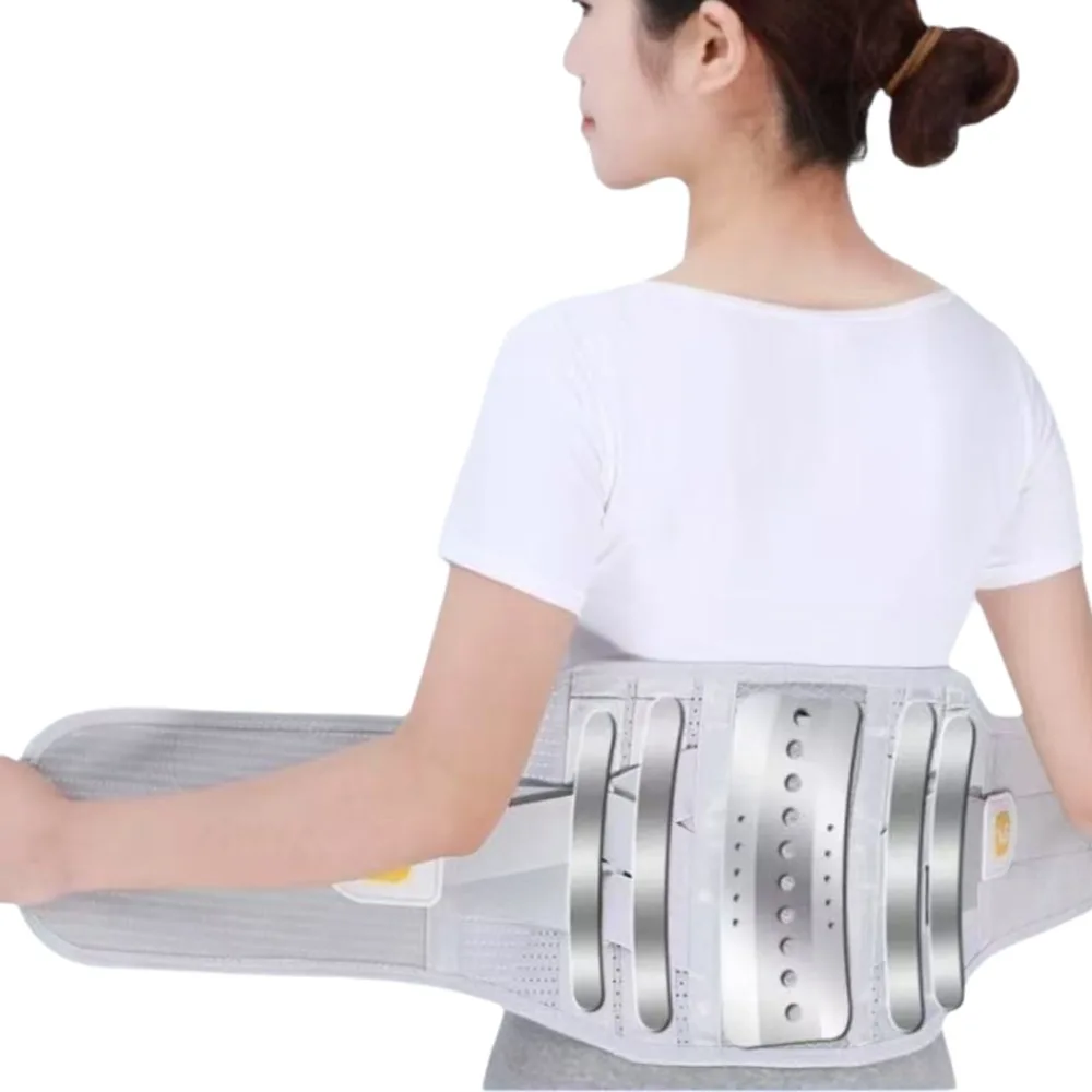 

Breathable Back Brace Support Belt Elastic Posture Corrector Waist Lumbar Support Comfortable Adjustable Support Belt Work