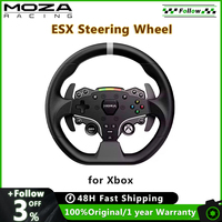 MOZA Racing ESX Steering Wheel for Xbox with 22 Customizable Buttons Durable ISF PU Grips