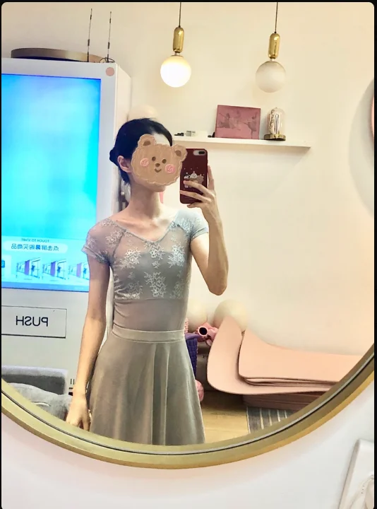 Vrouwen Ballet Rokken Dans Korte Rokken Hoge Split Rok Ballerina Volwassen Tiener Ballet Dansen Jurk Zachte Mesh Elastische Dans Rok