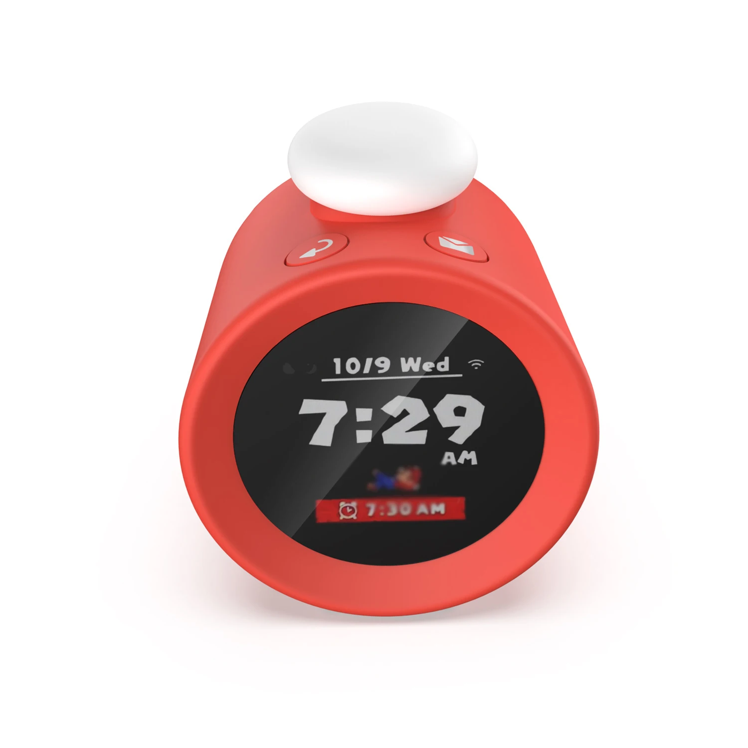 1Pc クリア強化フィルムスクリーンプロテクター Alarmo サウンドクロックアクセサリー用保護フィルム気泡防止非破壊性柔軟