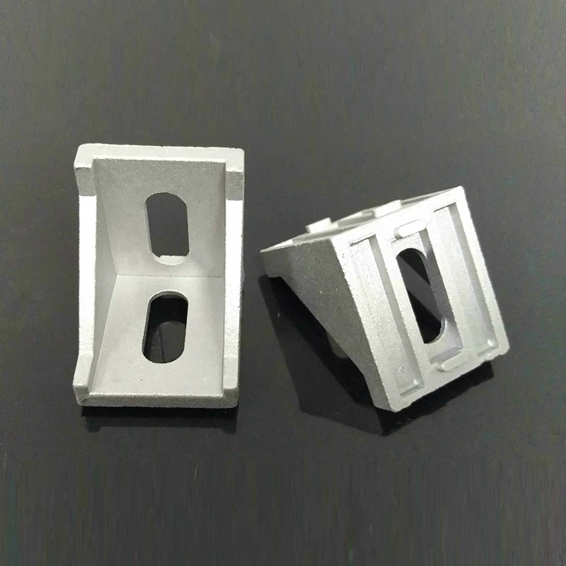 20PCS 4040 Corner Fitting Angle 30x30 Decorative Brackets Aluminum Profile Accessories L Connector Fasten connector