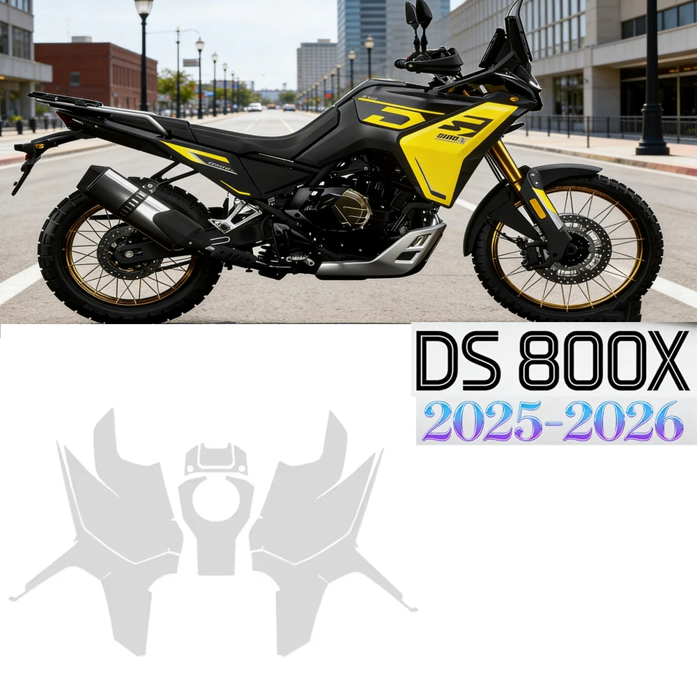FOR LONCIN VOGE VALICO DS 800X RALLY Paint Protective Film DSX800 2025- Motorcycle Fairing Protection Anti Scratch Kits 2025-202