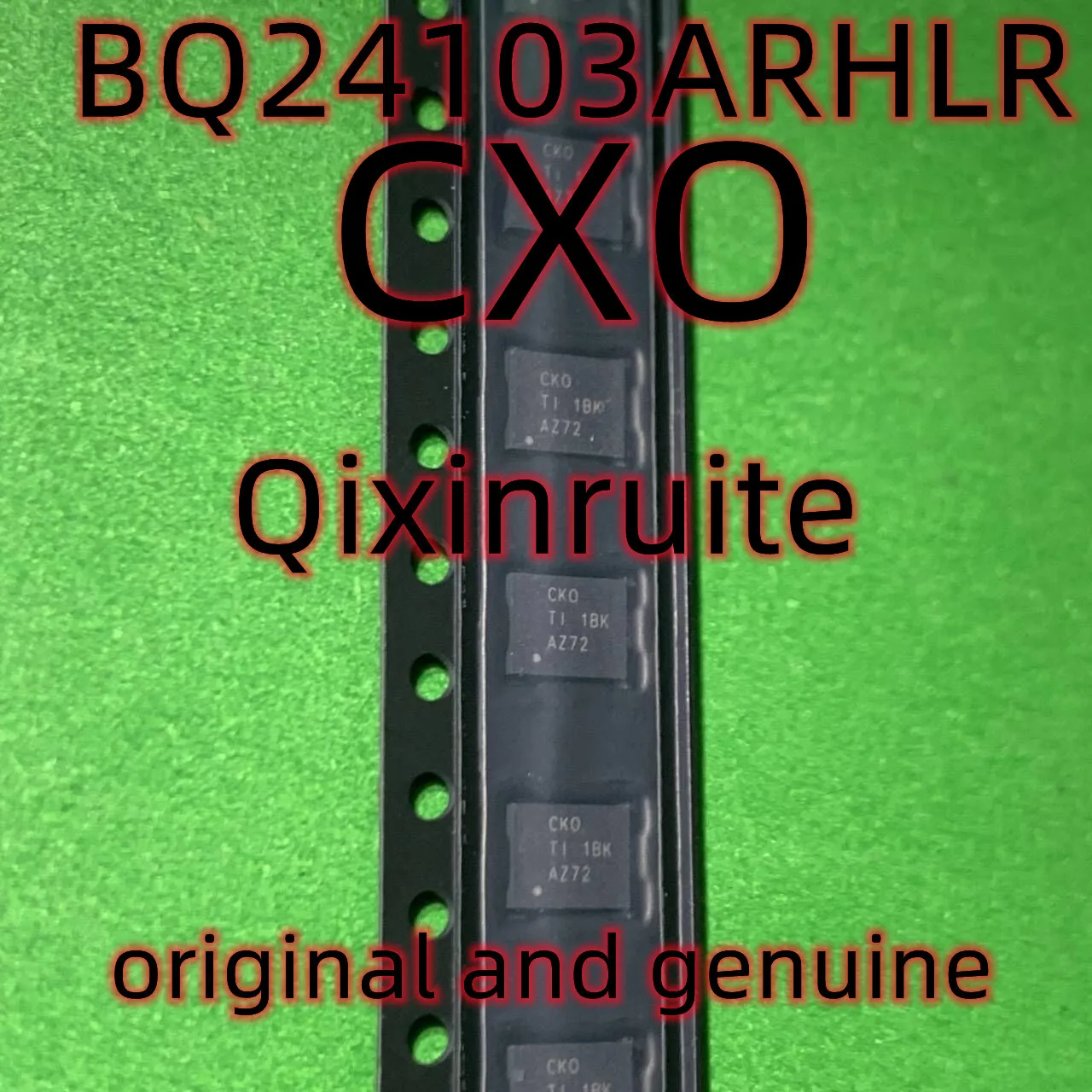 Qixinruite   BQ24103ARHLR  CXO   QFN-20  original and genuine