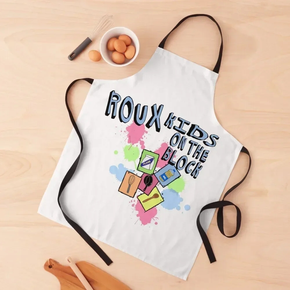 

Roux Kids On The Block Apron Women Kitchen Household Items Kitchen accessories Apron