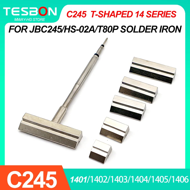 

Жало для паяльной станции JBC245 серии C245-14, модели 1401/1402/1403/1404/1405/1406, быстронагревающееся, сменное, для пайки