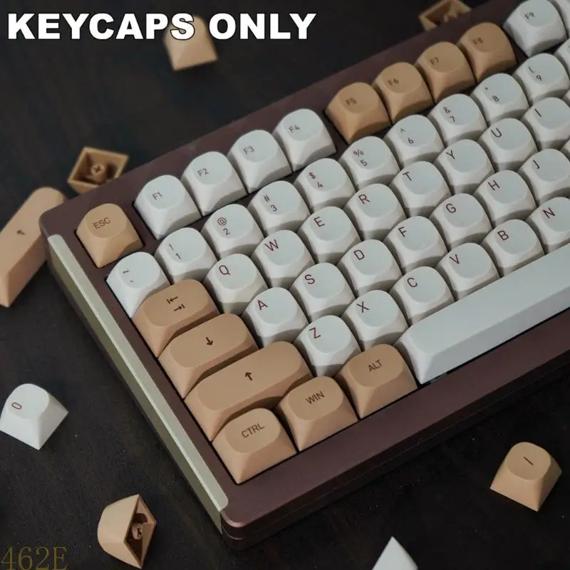 

119Keys MAProfile Tiramisu Keycap for Mechanical Keyboards PBT DyeSubbed KeyCaps for Keyboards Switches