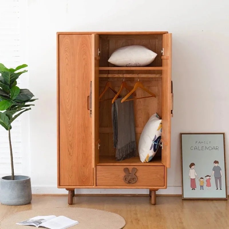 Luxury Orgnizer Wardrobes Wood Drawers Aesthetic Stylish Living Room Wardrobes Bedroom Storage Ropero Armable Furniture Home