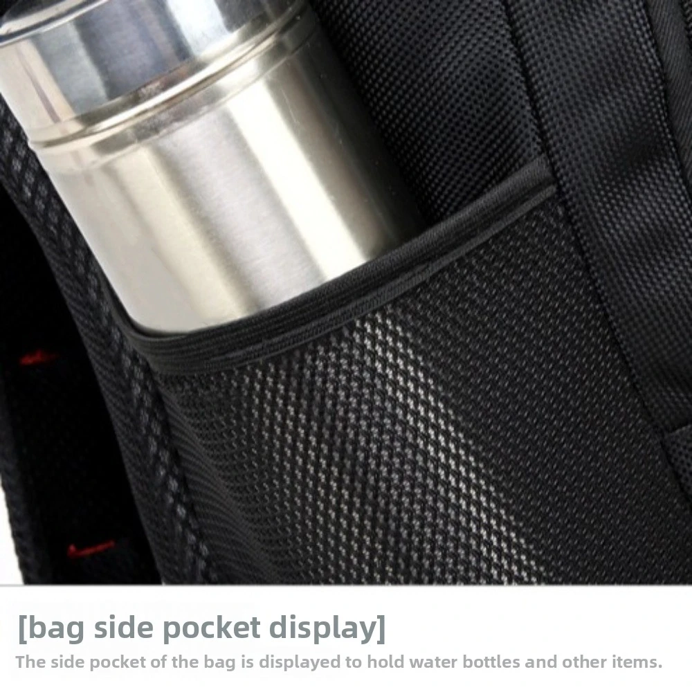 Waterproof Men Large Backpacks Wear-resistant Oxford Cloth Travel Knapsack Large Capacity Multi-pocket Student School Bag