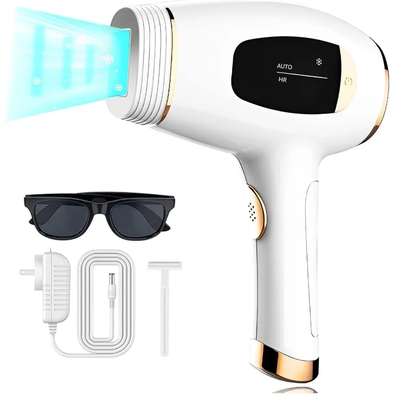 IPL laser Hair Removal for Women and Men,Laser Hair Remover for Women and Men used for Facial Body Armpits Back Legs Arms Bikini