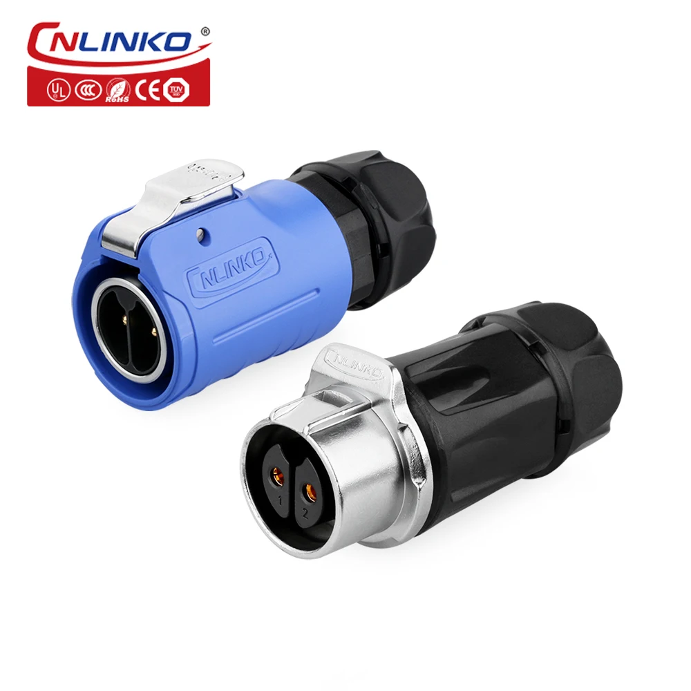 

CNLINKO LP20 Fool-Proof Design Electrical Connector IP68 Waterproof M20 Industrial Plug and Socket Kits for Harsh Environments
