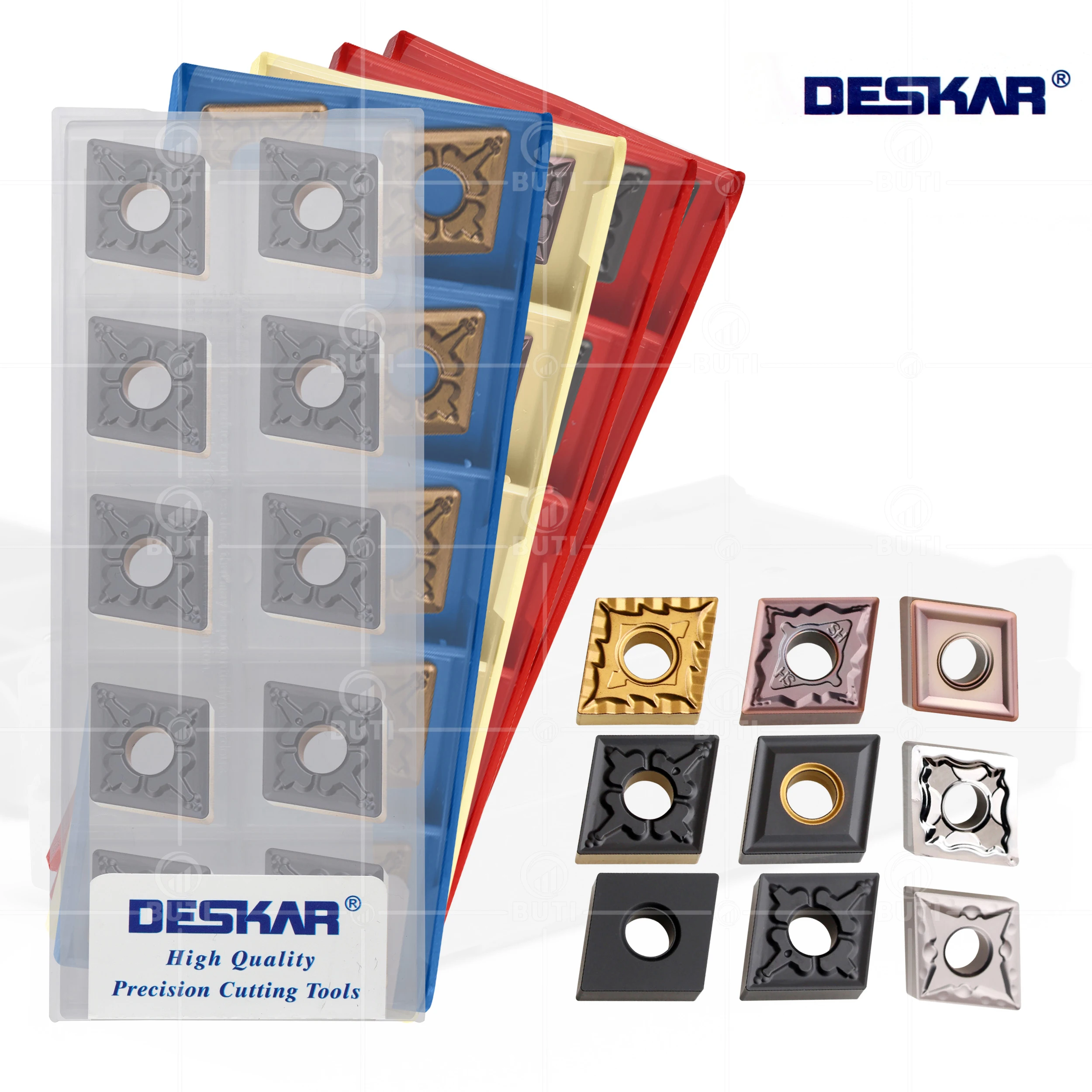 Deskar 100 Original Cnmg120404 Cnmg120408 Cnmg120412 cq tm ha mt Lf9018 9118 9218 3018 K10 Lf90 Torno Cnc Ferramentas Carbide Inserções