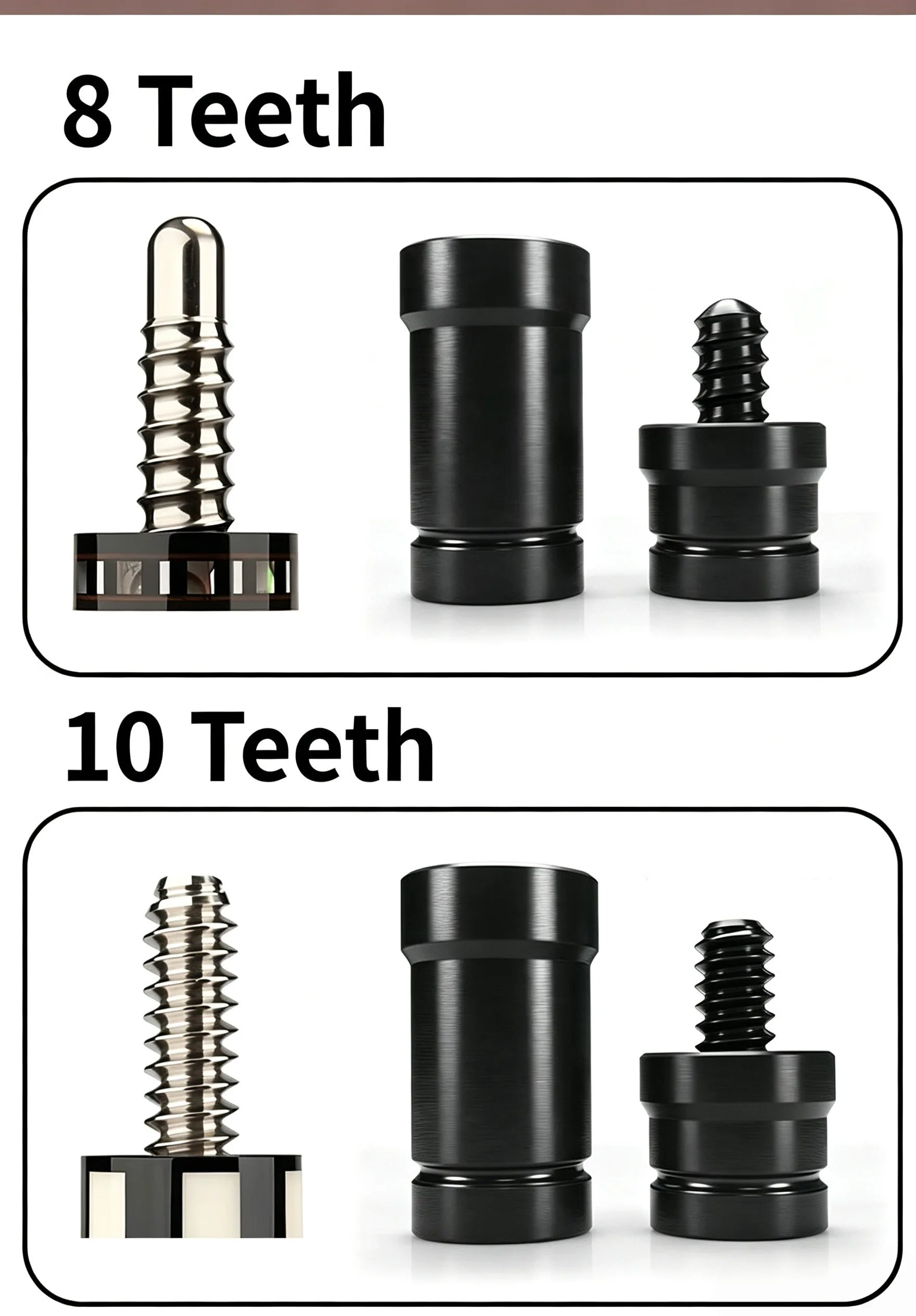 Special Billiard Cue Joint Protector Set, Plastic Black Middle Wheel Protective Cover, Joint Cover, Cue Middle Wheel Protective Cap