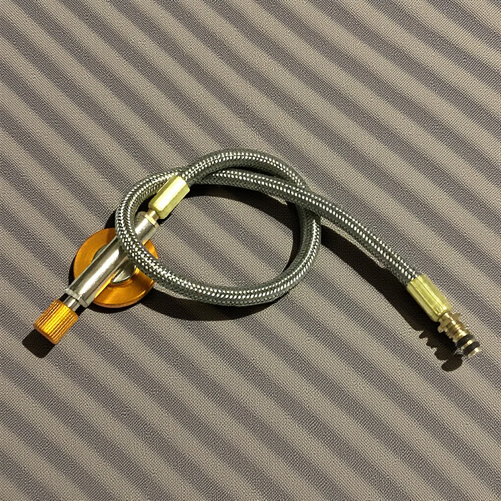 

Split-Type Camping Burner Conduit Durable Universal Stove Gas Furnace Hose Pipet for Hiking Camping Accessory Gas Stove Valve