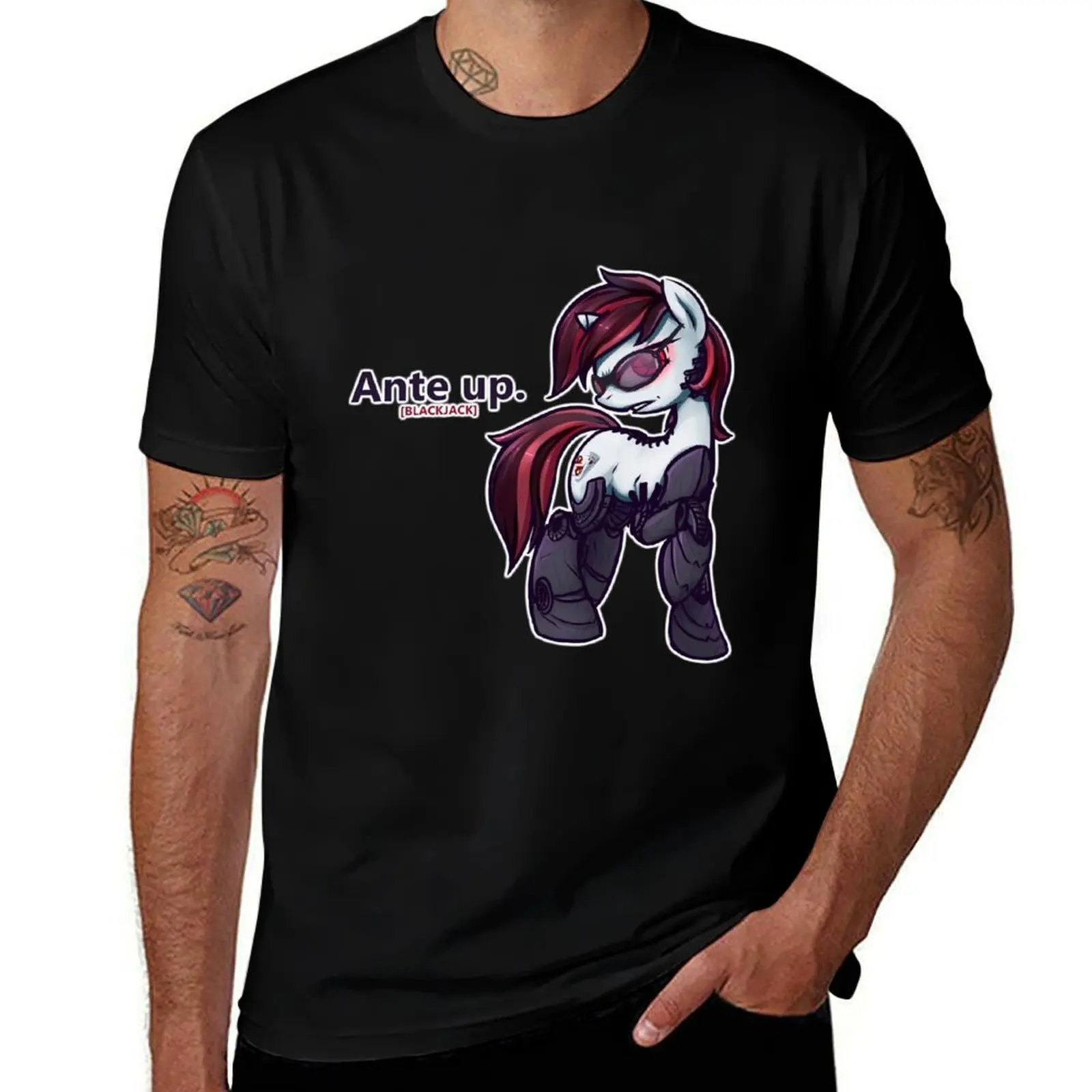 Ante Up - Augmented V2 T-Shirt Holiday Party Tee Shirt