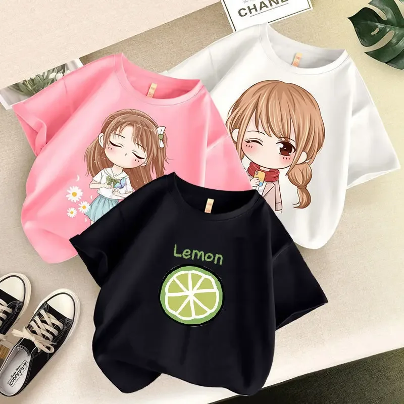 تي شيرت الأخوات ملابس التوائم الاطفال فتاة الأسرة نظرة مطابقة القمم المحملة 140 سنتيمتر 150 155 سنتيمتر 8 10 12 سنة الطفل الأخت الصغيرة الكبيرة #6