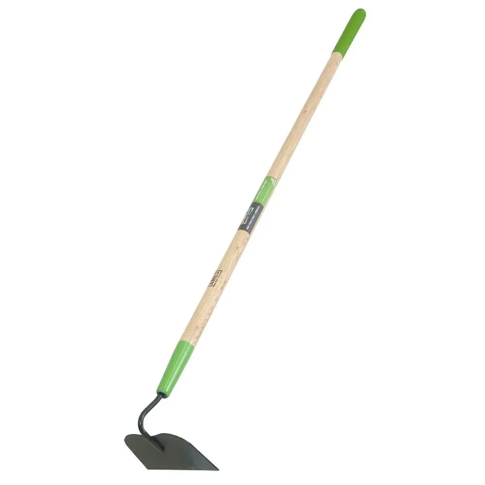 

Welded Garden Hoe Serrated Steel Blade Hardwood Handle With Cushion Grip