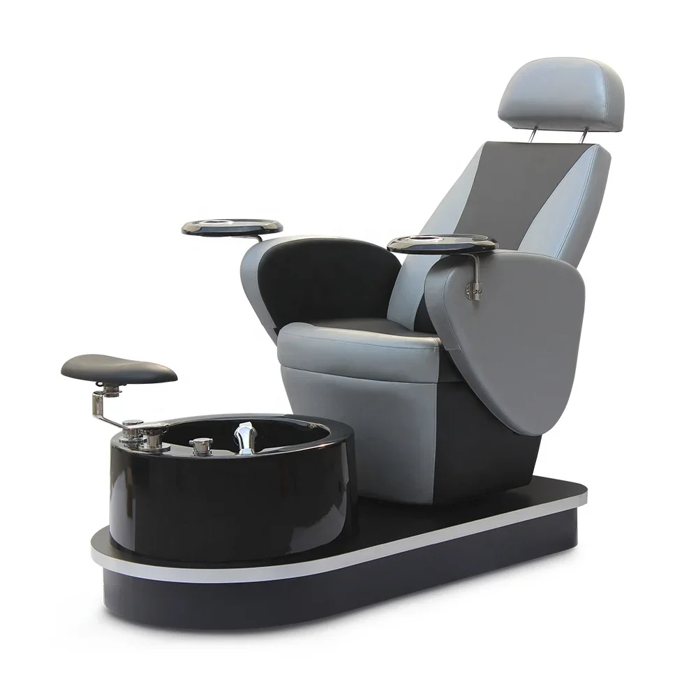 Prezzo a buon mercato all'ingrosso di lusso moderno salone di bellezza per unghie pompa di scarico Pipeless Whirlpool Foot Spa Manicure Pedicure Chair