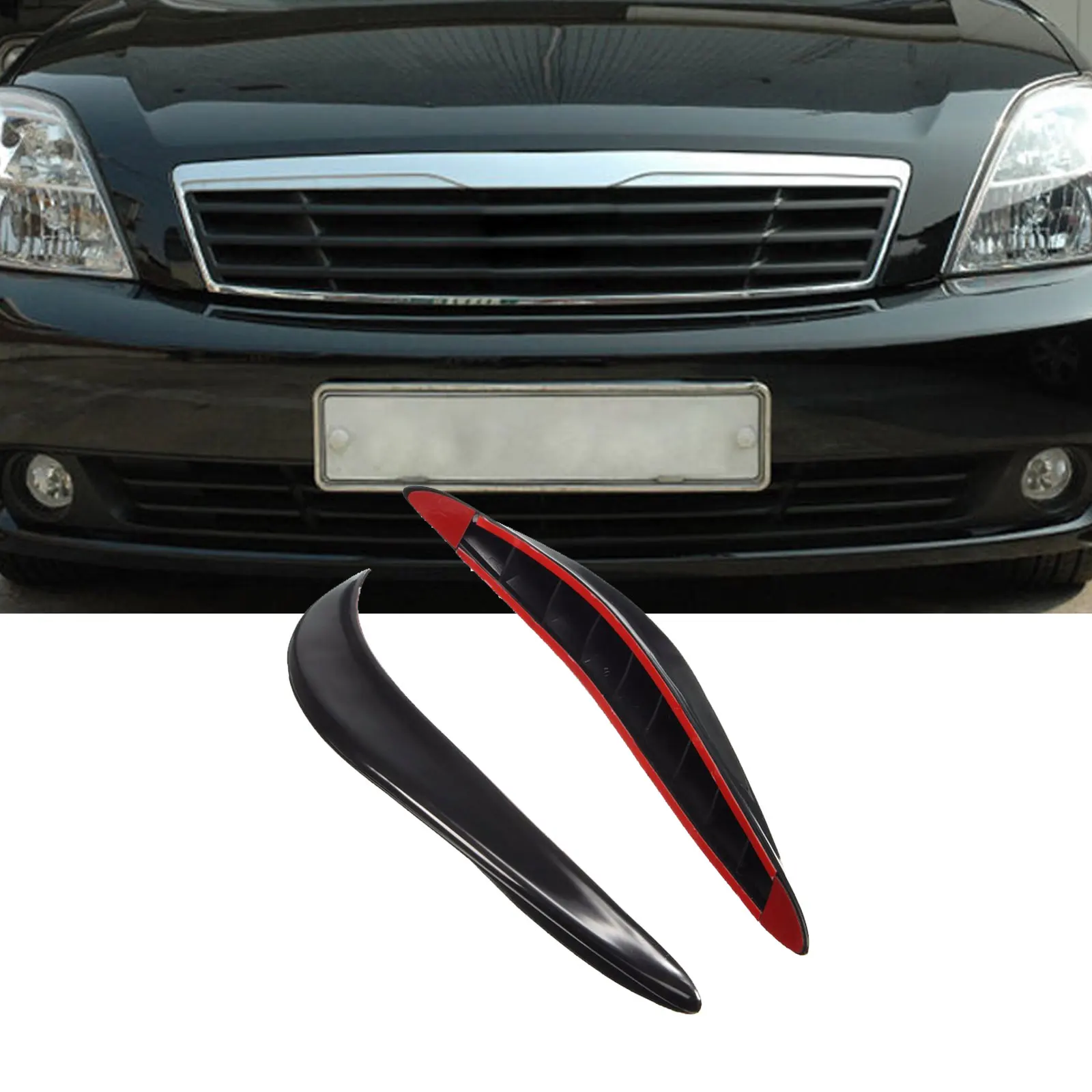 

Arc-shaped Universal Rubber Car Bumper Corner Protector Stickers Guards Buffer Trim Molding Anti-Scratch Protection Strip