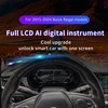 Für Opel Insiginia Buick Regal 2009 2014 2015 2018 2020 2024, Auto Zubehör Instrument Panel LCD Dashboard Tacho Cluster 3