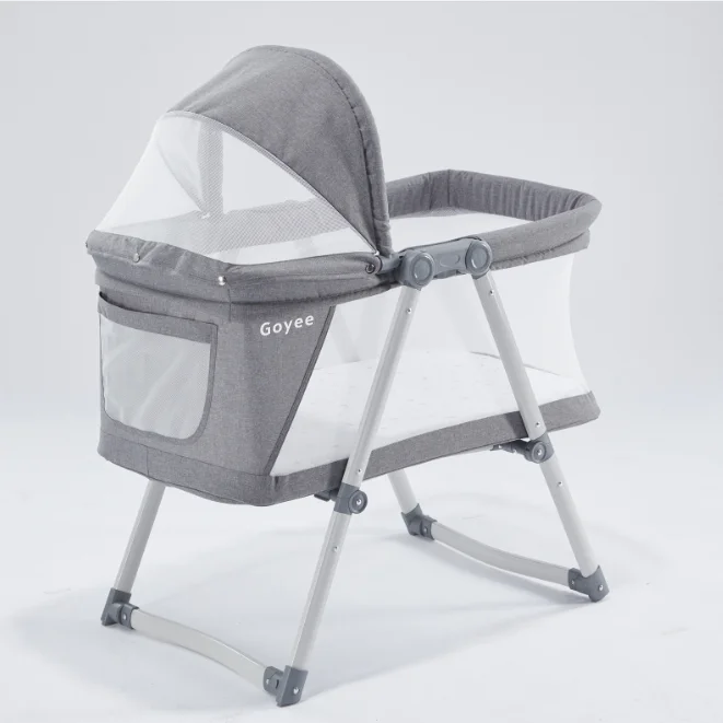 Foldable Portable Baby Cot Bed Bassinet Baby Cribs Carry Cot for Babies