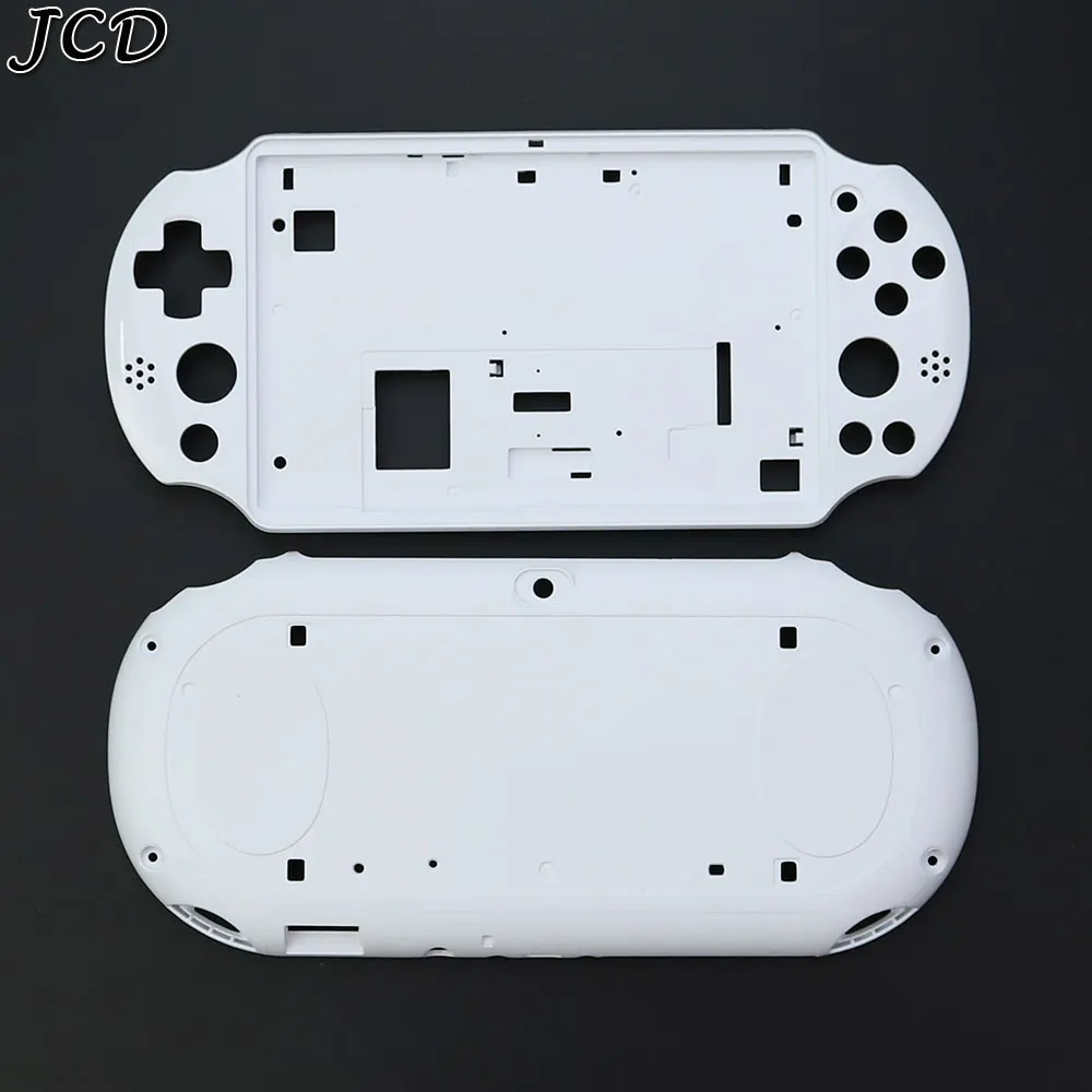 JCD for psvita for ps vita psv 2000 plastic housing shell case front and back cover edge power screw volume button