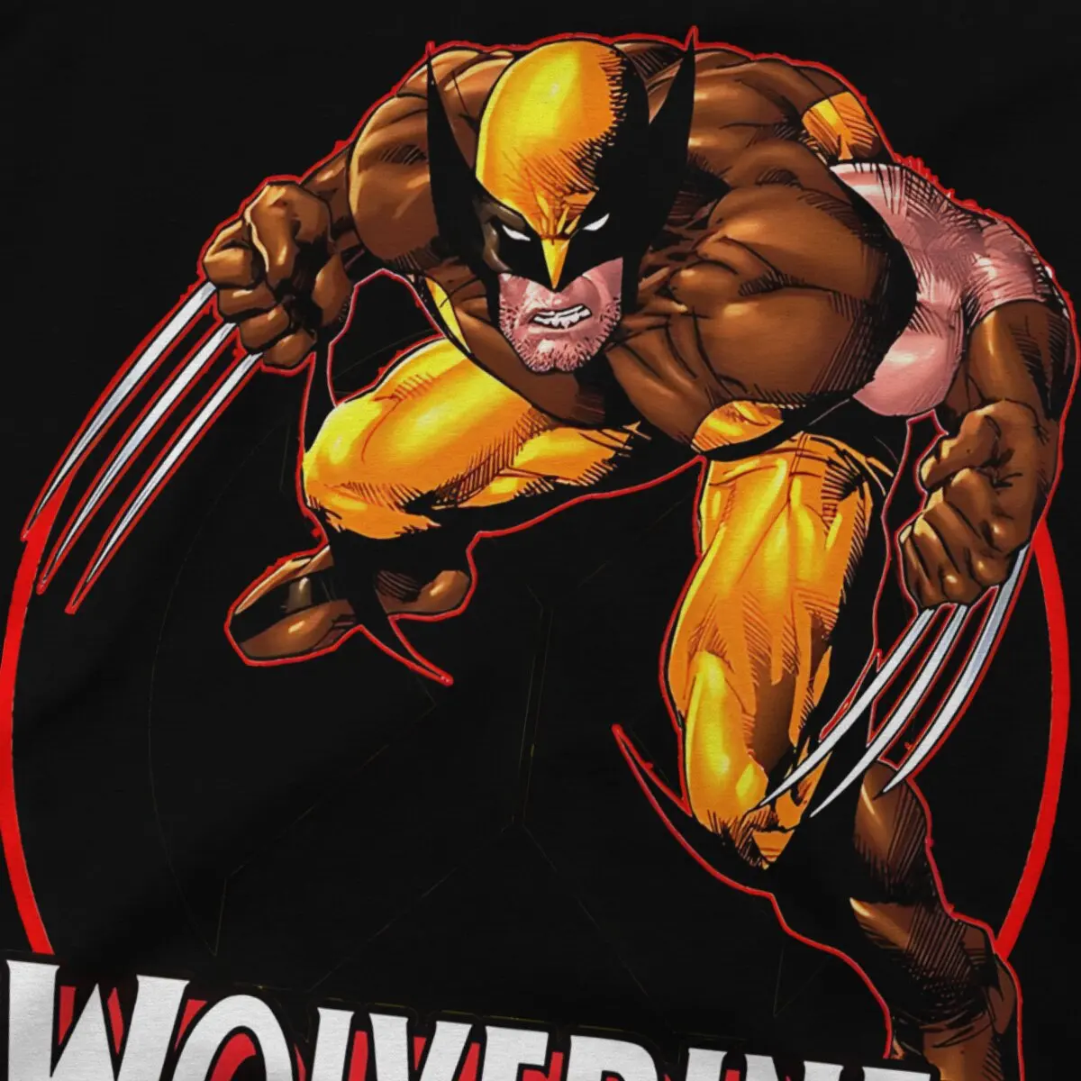 أعجوبة قمصان البطل الخارق للرجال ، رقبة طاقم ، أكمام قصيرة ، رجل إكس ، ولفيرين ، فكاهة ، هدية ، ملابس فكرة ، تي-قطن