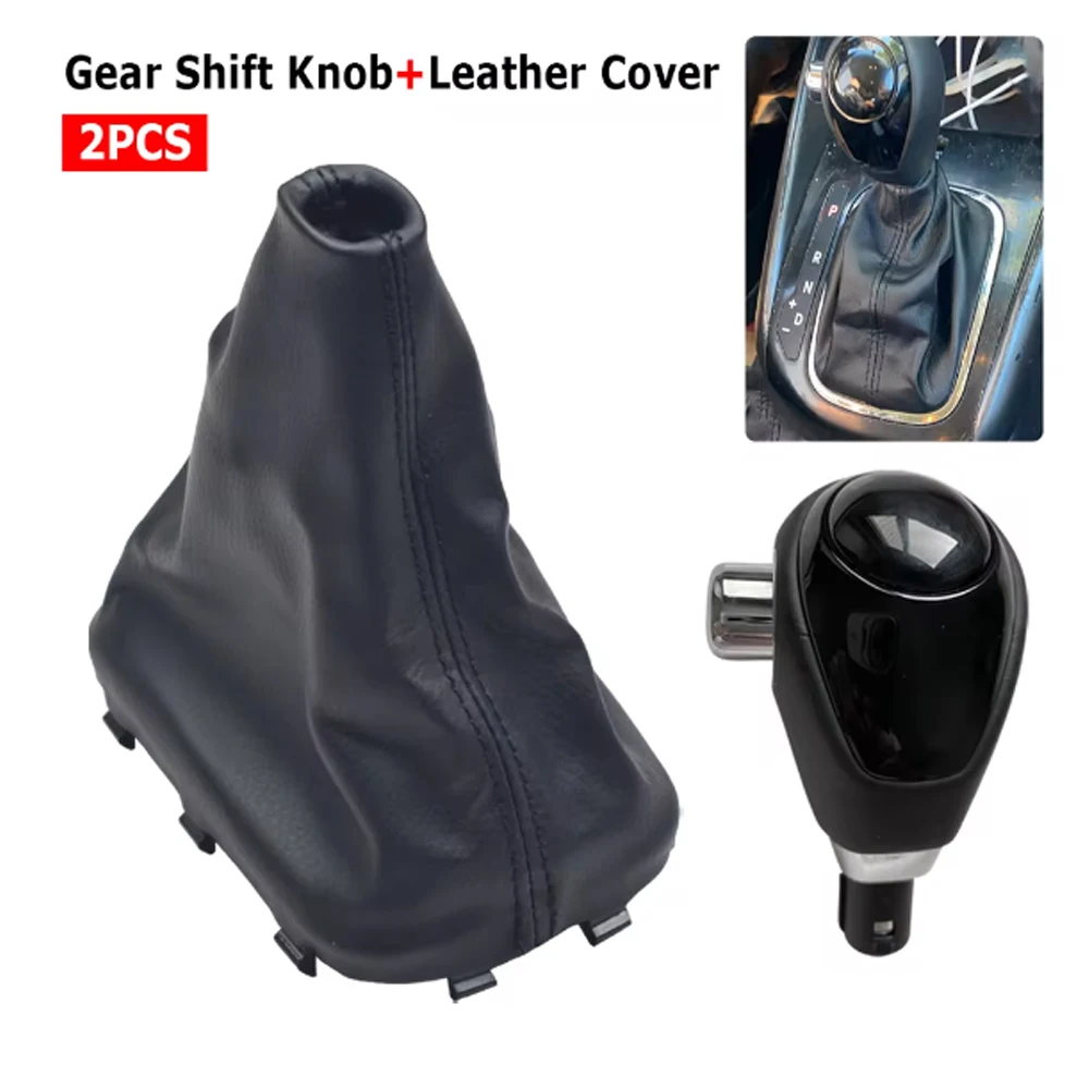 Automatic Car Gear Shift Knob Lever Shifter Gaiter Boot Cover For Kia Forte Koup Cerato 2009 2010 2011 2012 2013 846401M500WK