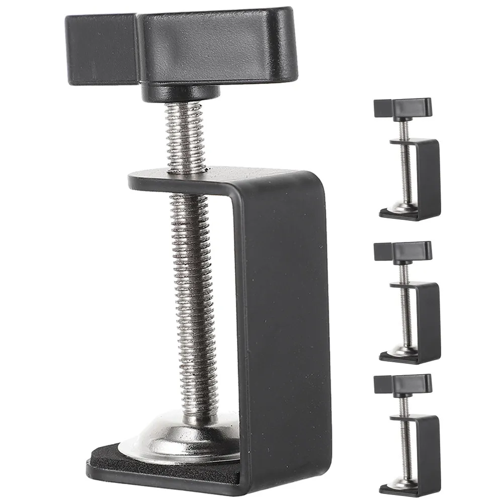 Premium Universal Desk Clamp Mount for Monitors Laptops Tablets Heavy Duty Table Mount Clamp for Home Office Workspace Setup