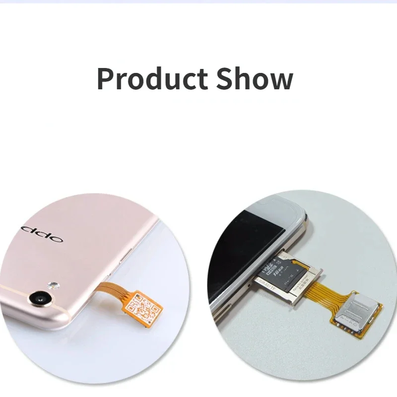 Adaptador de tarjeta extensora Dual SIM Micro SD TF extensor de ranura Sim híbrido Nano Cato práctico Universal para tarjeta de cambio de teléfono Android