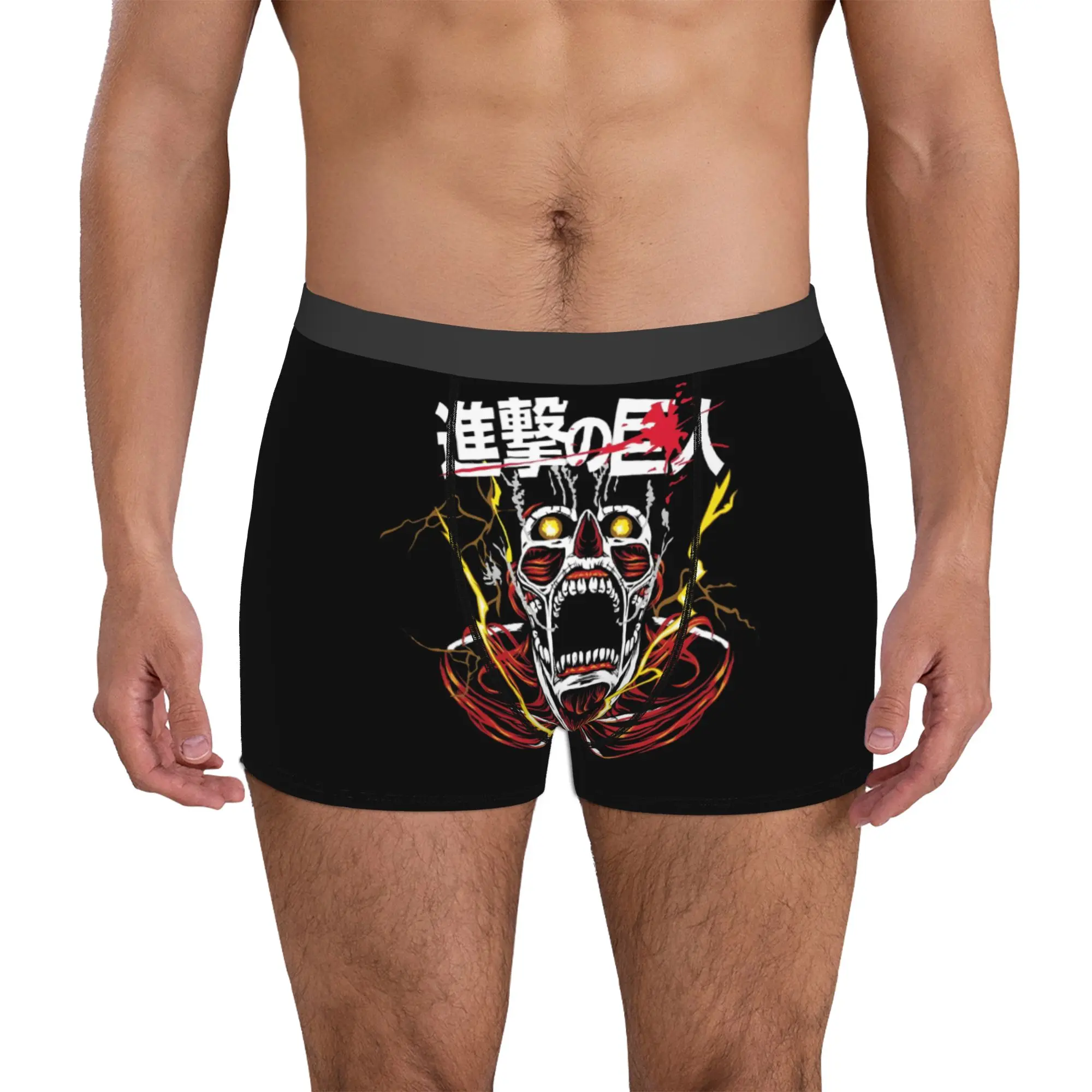 cuecas-boxer-masculinas-engracadas-com-estampa-de-caveira-anime-japones-attack-on-titan-respiraveis