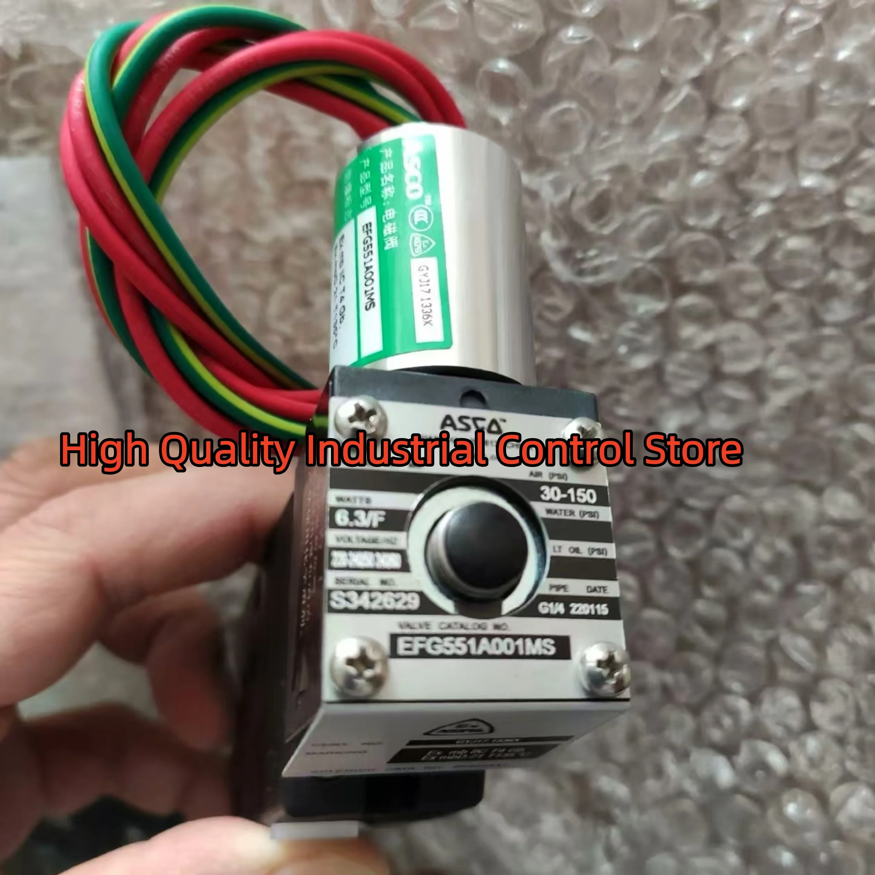 العلامة التجارية EFG551A001MS صمام الملف اللولبي الجديد #5