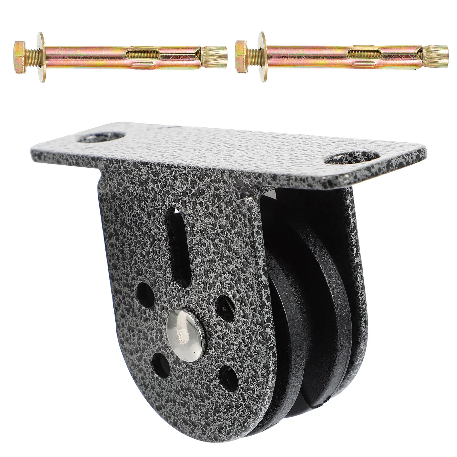 

Lifting Pulley Lifter System for Exercise Gym Home Wheels Workout Block Mute Fitness Bearing