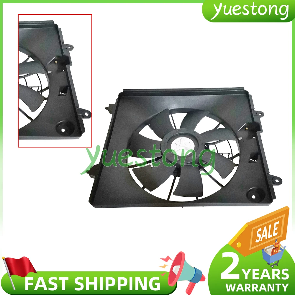 

For HONDA CRV 2.4L Cooling Radiator Electric Fan 12V 38615-RZA-A01 38615RZAA01 38615-R5A-A01 38616RZAA01 38616REZA01 38616P3G003